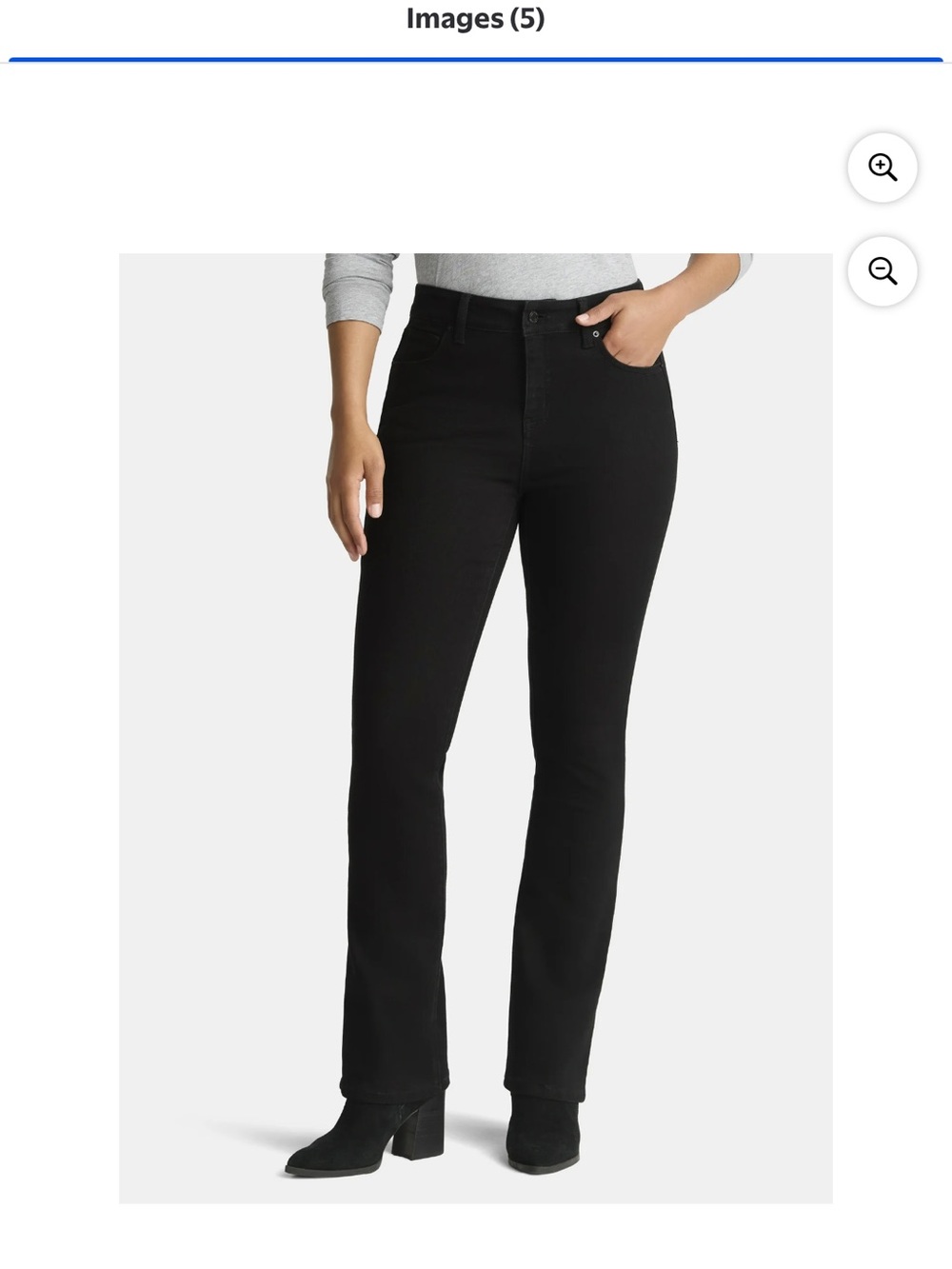 Time and Tru Mid Rise Bootcut Jeans